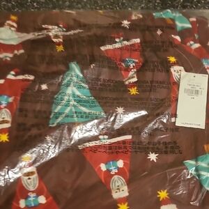 Old Navy Womens Santa Pajama Pants. Has Santa And Trees On Them
